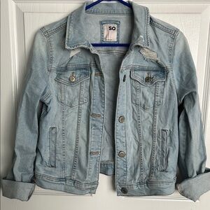 SO Light Blue Jean Jacket